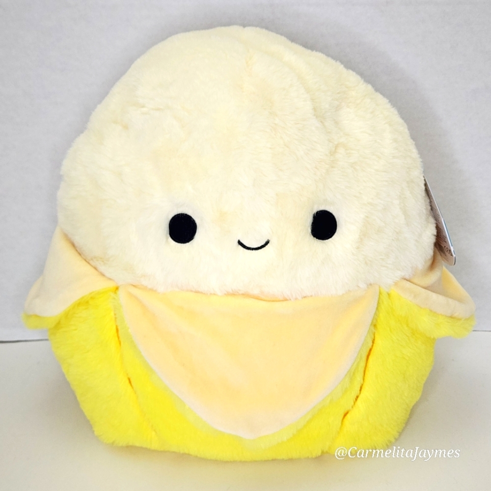 JUNIE 🍌 FuzzAMallow Banana Original Squishmallow By Kellytoy ☆ NWT ☆